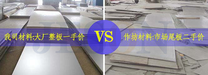 不锈钢井盖材料区别